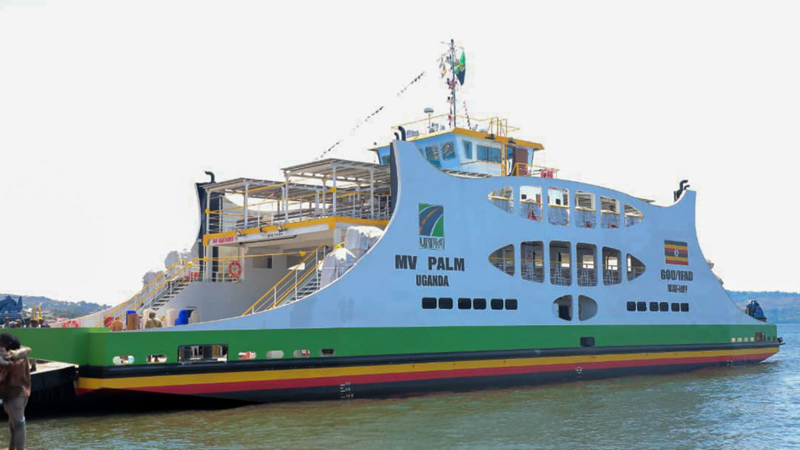 New Ferry Mv Palm Commissioned On Lake Victoria Infrastructure Go Ug