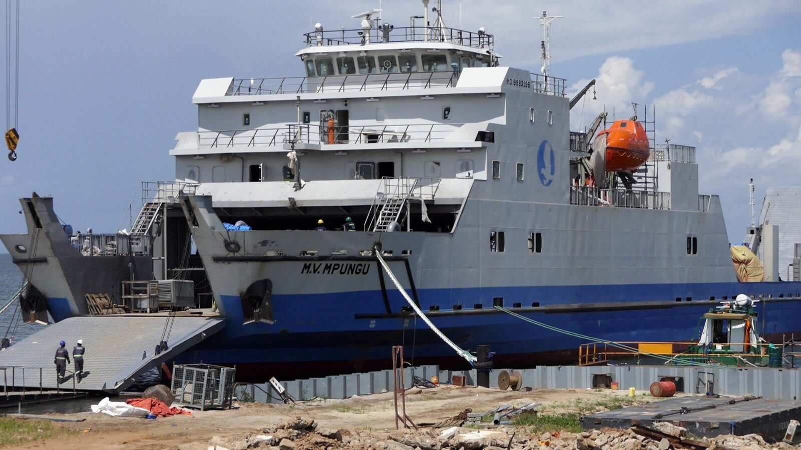 MV Mpungu on Lake Victoria